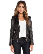 Rebecca Minkoff Zipped Hydra Jacket - Lyst