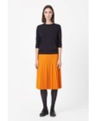 Cos Raw-Cut Pleated Skirt - Lyst