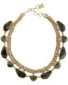BCBGMAXAZRIA Natural Stone Collar Necklace - Lyst