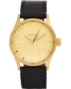 Nixon Sentry 38 Leather Watch - Lyst