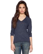 Velvet By Graham & Spencer Soft Texture Knit Topaz Top - Lyst