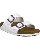 Birkenstock Soft Footbed Arizona in White - Lyst