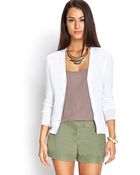 Love 21 Basic Knit Cardigan - Lyst
