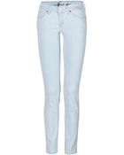 7 For All Mankind Olivya Skinny Jeans - Lyst