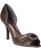 Pelle Moda Ornate Pewter Leather - Lyst