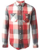 Ralph Lauren Chequered Two Pockets Shirt - Lyst