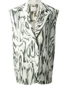 3.1 Phillip Lim Printed Gilet - Lyst