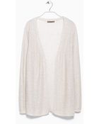 Violeta By Mango Sequined Cardigan - Lyst