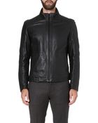 Hugo Boss Nikson Leather Jacket - Lyst
