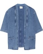 MiH Jeans Denim Kimono Jacket - Lyst