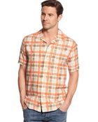 Tommy Bahama Plaid Impressions Silkblend Shirt - Lyst