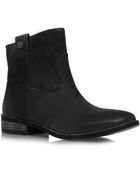 Vince Camuto Maxon Low Heel Boots - Lyst