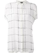 Vince Silk Top - Lyst