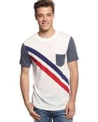 Alternative Apparel Apparel Kennedy Striped Tshirt - Lyst