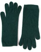 Moncler Logo Gloves - Lyst