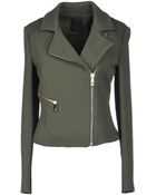 Pinko Black Jacket - Lyst