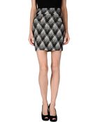 Balmain Mini Skirt - Lyst