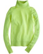 J.Crew Collection Cashmere Chunky Turtleneck Sweater - Lyst