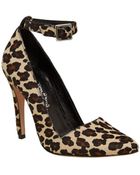 Alice + Olivia Deedee Leopard Heel - Lyst
