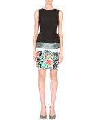 Etro Pleat-detail Crepe Dress - Lyst