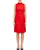Jil Sander Cowl-Neck "Ladies" Dress - Lyst