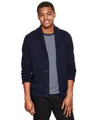 Gap Cotton Cashmere Shawl Cardigan - Lyst