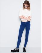 Pull&Bear Coloured Skinny Trousers - Lyst