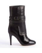 Jimmy Choo Black Leather 'Ballad' Boots - Lyst
