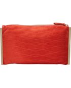 Lanvin Quilted Evening Clutch - Lyst