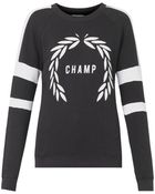 Zoe Karssen Champ-Print Sweatshirt - Lyst