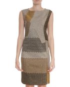 Missoni Lurex Mid Length Dress - Lyst