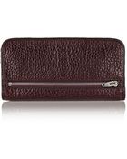 Alexander Wang Fumo Pebbled-Leather Wallet - Lyst