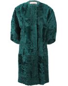 Marni Xiangao Lamb Fur Coat - Lyst