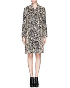 Lanvin Snake Jacquard Coat - Lyst