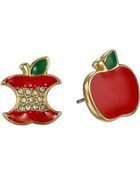Marc By Marc Jacobs Apple Studs Earring - Lyst