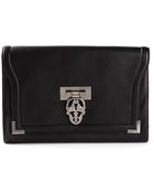 Thomas Wylde Skull Clasp Clutch - Lyst