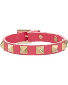 Valentino Rockstud Small Leather Bracelet - Lyst