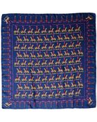 Hermes Square Scarf - Lyst