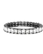 BaubleBar Radiant Cut Gem Stretch Bracelet - Lyst