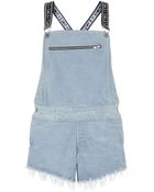 This Is A Love Song Short Denim Dungarees - Lyst