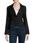 Nanette Lepore Wool-Blend One-Button Jacket - Lyst