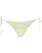 River Island Gold Sequin Bikini Briefs - Lyst