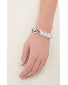 Balenciaga Marble Stud "Id" Bracelet - Lyst