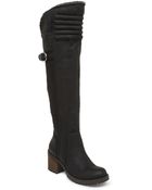 Lucky Brand Narlee Tall Leather Boots - Lyst