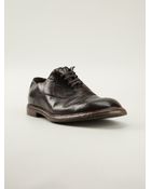 Dolce & Gabbana Distressed Lace-Up Shoes - Lyst