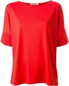 T By Alexander Wang Scoop Neck T-Shirt - Lyst