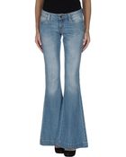 Miss Sixty Denim Trousers - Lyst