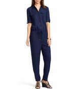 Lauren by Ralph Lauren Utility Jumpsuit - Lyst