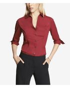 Express The Original Long Sleeve Essential Shirt - Lyst