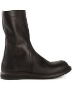 Rick Owens Biker Boots - Lyst